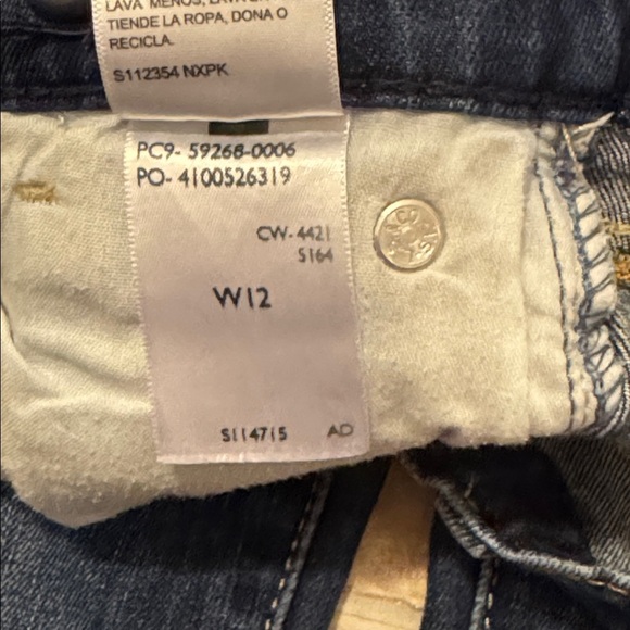 Levi’s skinny size 12 boys dark color jeans - Picture 6 of 7